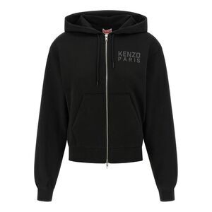 Kenzo Women Happy Tiger Zip-Up Hoodie